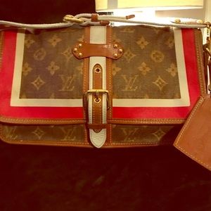 🎁Louis Vuitton Tisse Porte Rayures🎁